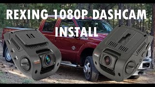 Rexing V1 1080P DashCam Installation  Ford Upfitter Switch [upl. by Cathy]