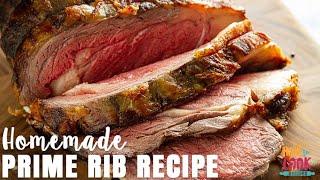 Classic Prime Rib Recipe StepbyStep  HowToCookRecipes [upl. by Ninnahc582]