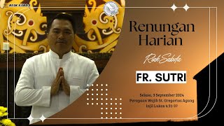 Renungan HarianRiak SabdaSelasa 3 September 2024 [upl. by Couq]