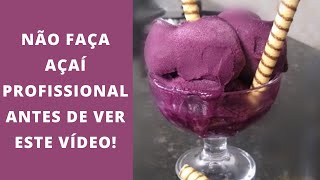 Como fazer açaí profissional [upl. by Eiro]