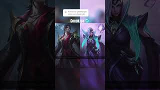 CECILION FT VALENTINE COLLAB SKIN COLLECTORmobilelegends mlbb shortsvideo viralvideo [upl. by Sup]