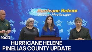 Hurricane Helene Pinellas County provides update [upl. by Dyche]