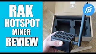 RAK Hotspot Miner V2 Review  Helium Network [upl. by Spragens]