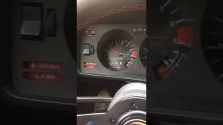 32 vr6 swapped scirocco working original tach [upl. by Valera]