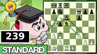 Standard Chess 239 IM Bartholomew vs Neverness Petroff Defense [upl. by Berlinda]