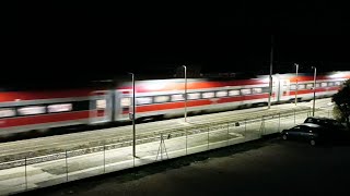 ETR 40013 sul Frecciarossa 9329 111124 [upl. by Ecirtnuahs]