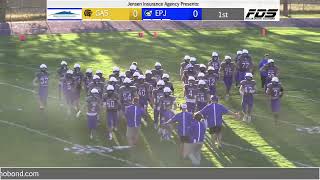 First Round Football Playoffs EPJ vs Groton [upl. by Enirolf990]