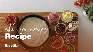 The Smart Oven® Pizzaiolo  How to make a pan pizza supreme  Breville USA [upl. by Launce913]