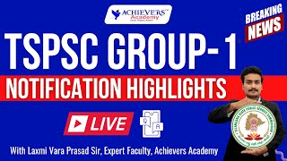 TSPSC Group 1 Notification 2022 Highlights  TSPSC Latest News Today [upl. by Illak888]