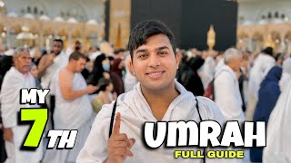 How to Perform Umrah Step by Step  Umrah Karne Ka Sahi Tarika [upl. by Aohsoj]