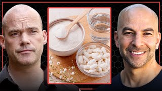 Are collagen supplements effective and worth taking  Peter Attia and Luc van Loon [upl. by Aymahs]