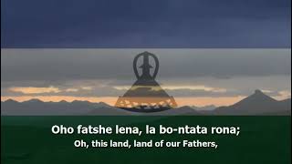 National Anthem of Lesotho  quotLesōthō Fatše La BoNtata Rōnaquot [upl. by Alinna]