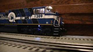 Lionel NS heritage Conrail SD70Ace review [upl. by Ibocaj]