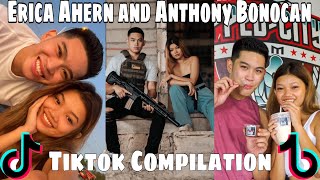 ERICA AHERN AND ANTHONY BONOCAN New Boyfriend TIKTOK COMPILATION ❤️ [upl. by Jeniece]