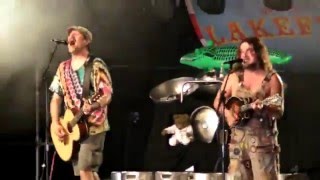 Hayseed Dixie  Highway to HellFree BirdTiny Dancer live at Lakefest  9th August 15 [upl. by Whitney]