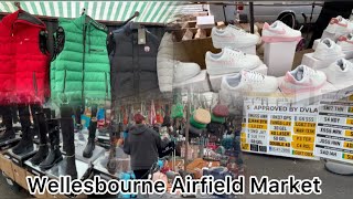 cheapest Shopping Market uk  Wellesbourne Airfield Saturday Market [upl. by Zebulen]