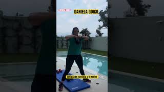 DANIELA GOIKO TRASFORMA SU CUERPO ASÍ Entrena y realiza esta breve rutina [upl. by Neened]