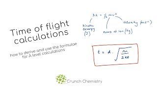 Time of flight mass spectrometer calculations [upl. by Gnut]