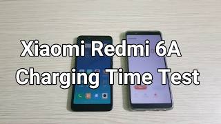 Xiaomi Redmi 6A Charging Time Test [upl. by Slade934]