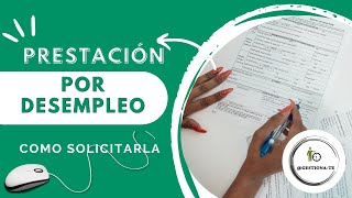 Prestación contributiva por desempleo Solicitar por internet [upl. by Ma]