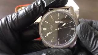 Reloj FOSSIL FS4774  UNBOXING FOSSIL Watch FS4774 Regaloj [upl. by Anida]