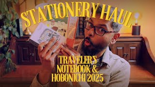 My Travelers Notebook 2025 Stationery Haul [upl. by Aneen]