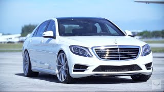 2014 MercedesBenz S550 on 22quot Vossen CVT  Executive Package W222 [upl. by Donelson721]