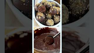 Chocolate Truffles Recipe shorts [upl. by Arammat]