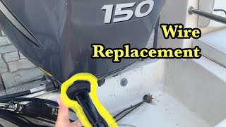 How to Replace a Yamaha Outboard Wiring Harness [upl. by Yttocs417]