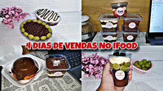 4 DIAS DE VENDAS PARAMOS DE VENDER PASTÉIS SOBREMESAS NA TRAVESSA PARA O CARDÁPIO DE NATAL [upl. by Nuahsor30]