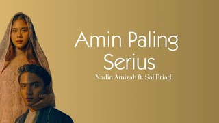 Amin paling serius  Nadin Amizah ft Sal Priadi [upl. by Arammat]