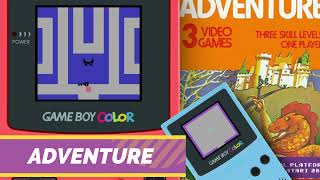 Adventure  Gameboy Color 20 sec short gameplay video [upl. by Hancock]