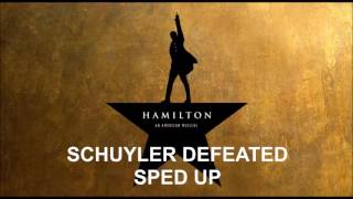 Schuyler Defeated Sped Up  Hamilton [upl. by Sivla]