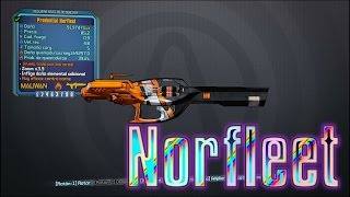 Borderlands 2  Guía de armas legendarias  Lanzacohetes  Norfleet Cap12 [upl. by Enaitsirk]