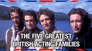 5 Greatest British Acting Families  Anglophenia Ep 11 [upl. by Kemme]