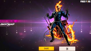 Free Fire x GHOST RIDER⚡ I Got Exclusive Ghost Rider Bundle in my Subscriber Account 🤯🔥 Free Fire [upl. by Columbine]