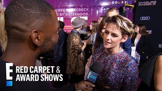 Kristen Stewart Puts Her Twist on quotCharlies Angelsquot Role  E Red Carpet amp Award Shows [upl. by Sirrot392]