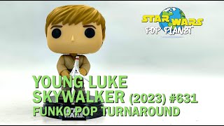 Young Luke Skywalker 633 2023  Star Wars Funko Pop Turnaround [upl. by Leach827]