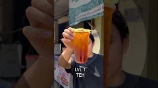 3 Level Teh tea food star review fyp shorts [upl. by Jew805]