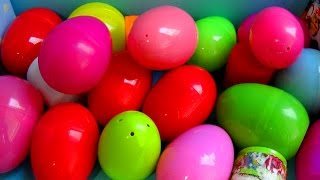 20 surprise eggs Disney Cars Toy Story ANGRY BIRDS Littlest Pet Shop Ninja TURTLES The SMURFS [upl. by Ardme]