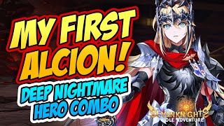 GET YOUR 1ST ALCION DEEP NIGHTMARE STAGE HERO COMBO  SEVEN KNIGHTS IDLE [upl. by Anaiv]