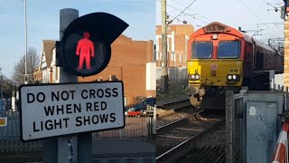 Grays Level Crossing Essex [upl. by Elna]