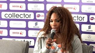 Press conference with Serena Williams [upl. by Maxy]