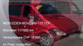 MERCEDESBENZ Vito 115 CDI  M3572  AUTOHAUS SCHIESS AG  OCCASION [upl. by Fiorenze]