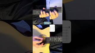 Faithfully  Journey  BASIC Guitar Chords Tutorial For Beginners guitarlessons [upl. by Anitsirhcairam]