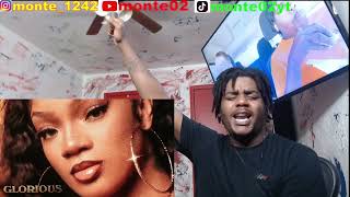 glorilla tpain  i luv you audio  reaction [upl. by Nanfa408]