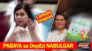 SAN NAPUNTA DepEd BUDGET ni SARA  Mga Opisyal Walang Alam  Congress Probe Sara Part 4 HIGHLIGHTS [upl. by Avlis]