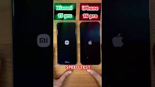 Boot Speed Showdown Xiaomi 15 Pro vs iPhone 16 Pro Max  Which is Faster viral shorts tech [upl. by Shaina]