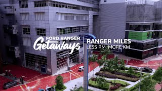 Ford Ranger Getaways  Ranger Miles Challenge [upl. by Hoj]