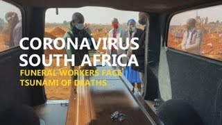 South African funeral workers face tsunami of death [upl. by Feliks113]